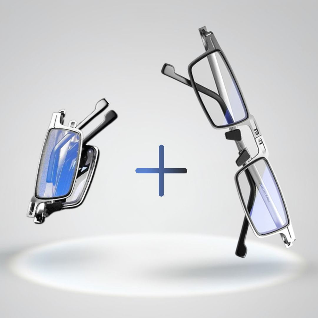Faltbare Lesebrille für Damen & Herren mit Blaulichtfilter | OptiFold