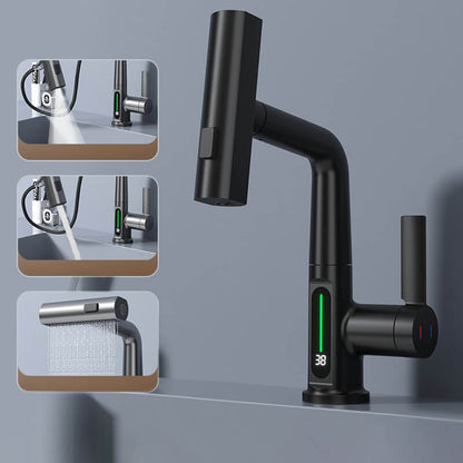Wasserhahn Küche ausziehbar | Ausziehbare Küchenarmatur mit 5 Strahlmodi | FlexiHahn