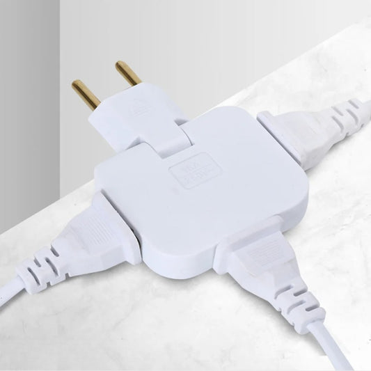 Flachstecker | Dreifach Flache Steckdose | FlexiPlug