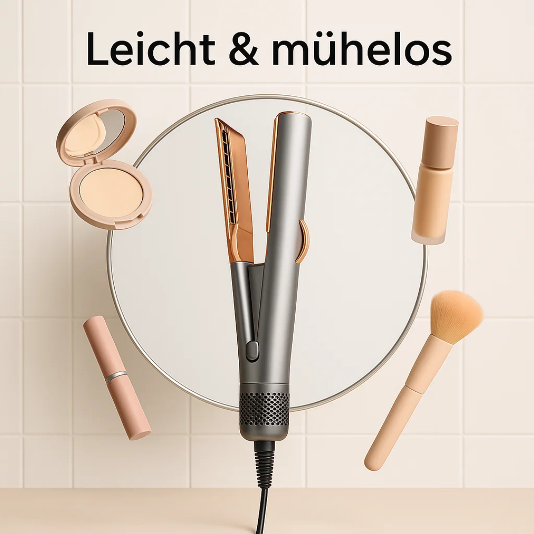 Föhn & Glätteisen in 1 | 2 in 1 Haarstyler | Volyra