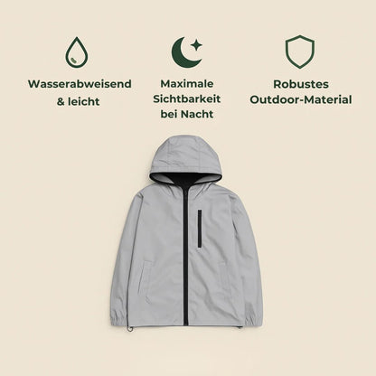 Reflektierende Jacke Damen & Herren | Voll Reflektierende Jacke | GlowJack