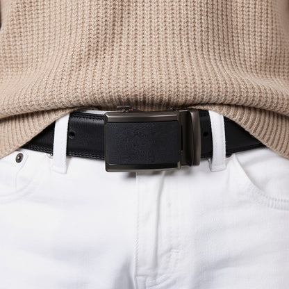 Gürtel für Herren | Ledergürtel ohne Löcher | GürtKraft
