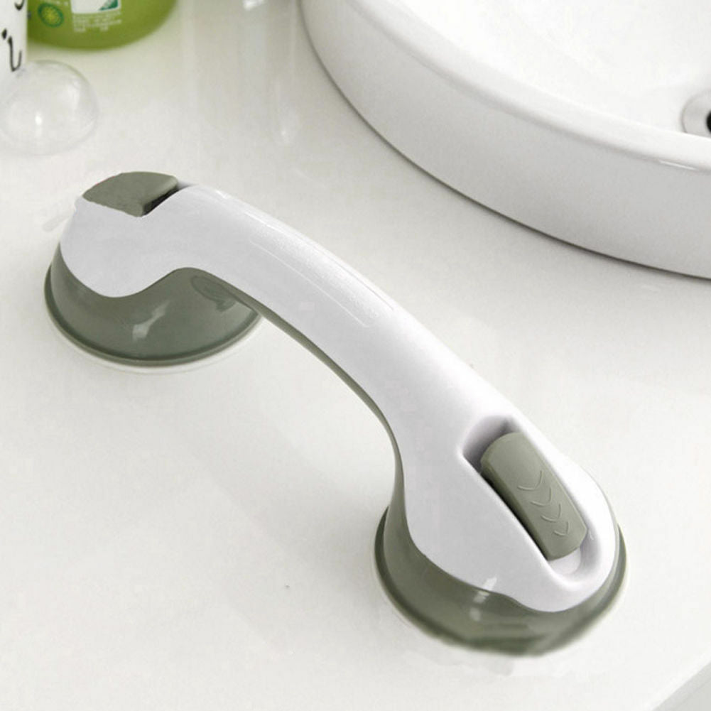 Haltegriff für Dusche, Badewanne oder WC mit Saugnapf | Badewannengriff für Senioren ohne Bohren | GripSicher