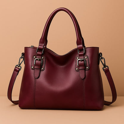 Handtasche für Damen | Umhängetasche aus Leder | Schultertasche | Lunava