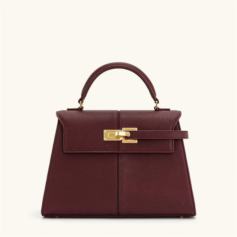 Handtasche für Damen | Umhängetasche aus Leder | Elvara