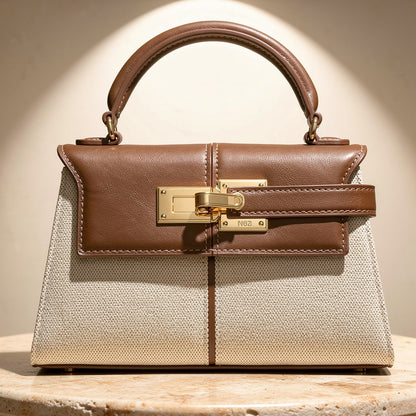 Handtasche für Damen | Umhängetasche aus Leder | Elvara