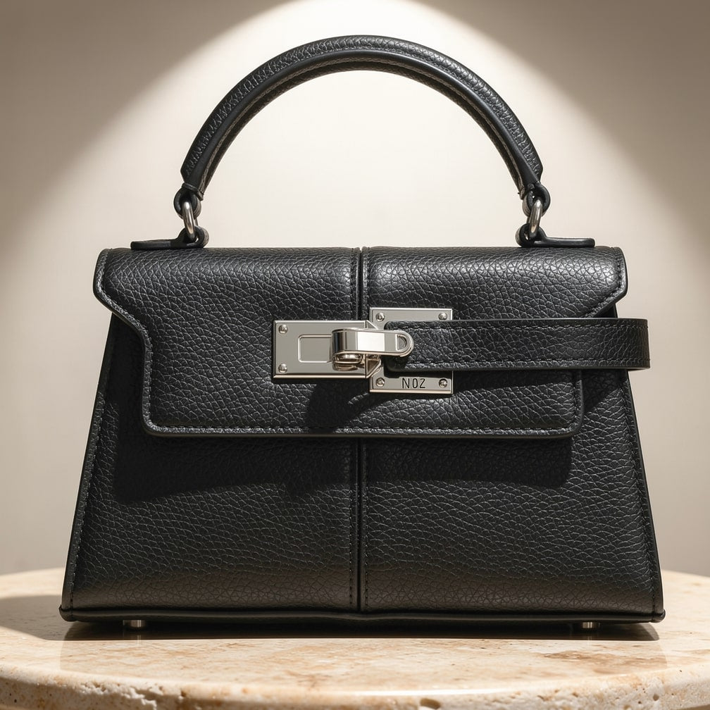 Handtasche für Damen | Umhängetasche aus Leder | Elvara