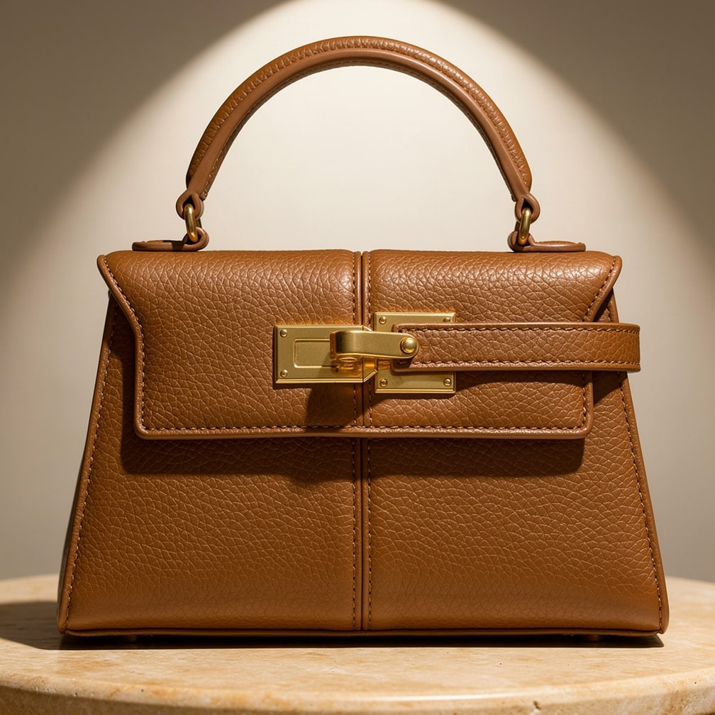 Handtasche für Damen | Umhängetasche aus Leder | Elvara