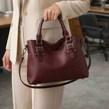 Handtasche für Damen | Umhängetasche aus Leder | Schultertasche | Lunava