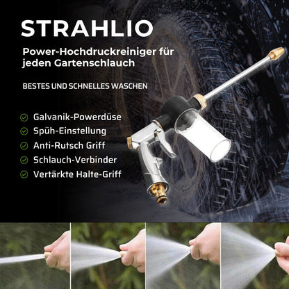 Hochdruckreiniger für Gartenschlauch | Hochdruckreiniger Aufsatz | Reinigungsgeräte | Strahlio