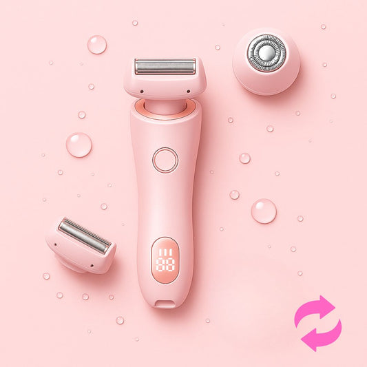 Intimrasierer für Frauen | Elektrischer Damenrasierer für Intimbereich | Bikini Trimmer | Femora