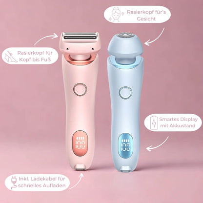 Intimrasierer für Frauen | Elektrischer Damenrasierer für Intimbereich | Bikini Trimmer | Femora