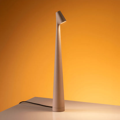 Kabellose LED Tischlampe | Lampe für Wohnzimmer & Schreibtisch | Moderne Akku Tischleuchte | VivaLume