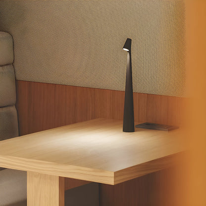 Kabellose LED Tischlampe | Lampe für Wohnzimmer & Schreibtisch | Moderne Akku Tischleuchte | VivaLume