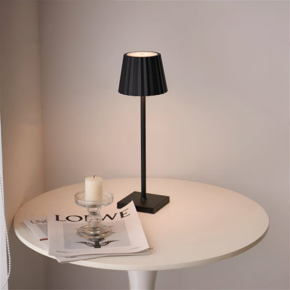 Kabellose Tischlampe | Lampe für Wohnzimmer | Moderne Tischleuchte mit Akku | VelaLume
