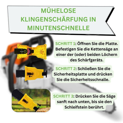 Kettenschärfer für Kettensäge | Kettensägen Schärfen | SchärfWerk