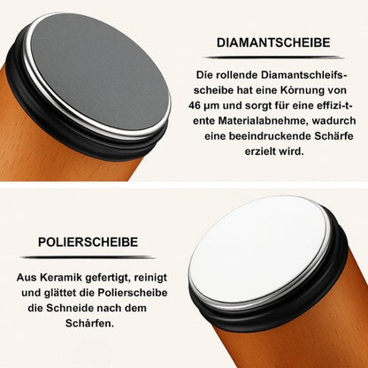 Messerschärfer | Einfaches Messer Schärfen | Zwilling Messerblöcke | Schleifstein | KlingenKraft