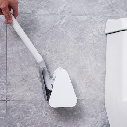 Klobürste aus Silikon | Toilettenbürste mit Halter | WC Bürste | Cleanova