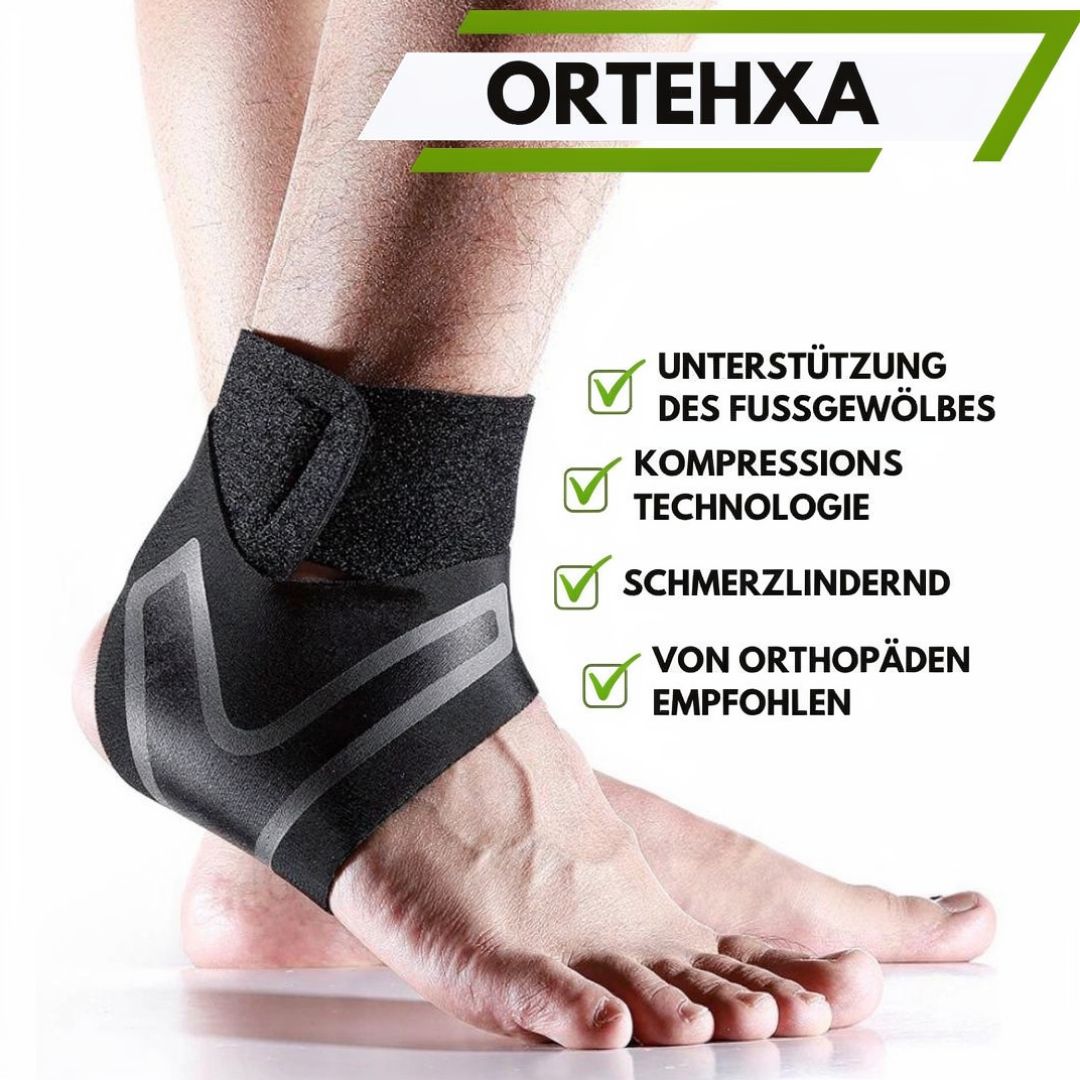 Knöchel Bandage | Fußbandage | Kompressionsbandage Fuß | Orthexa