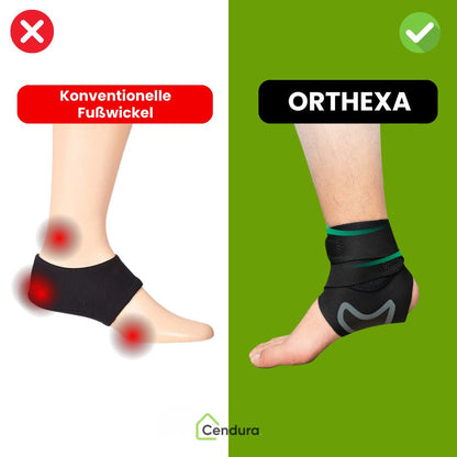 Knöchel Bandage | Fußbandage | Kompressionsbandage Fuß | Orthexa
