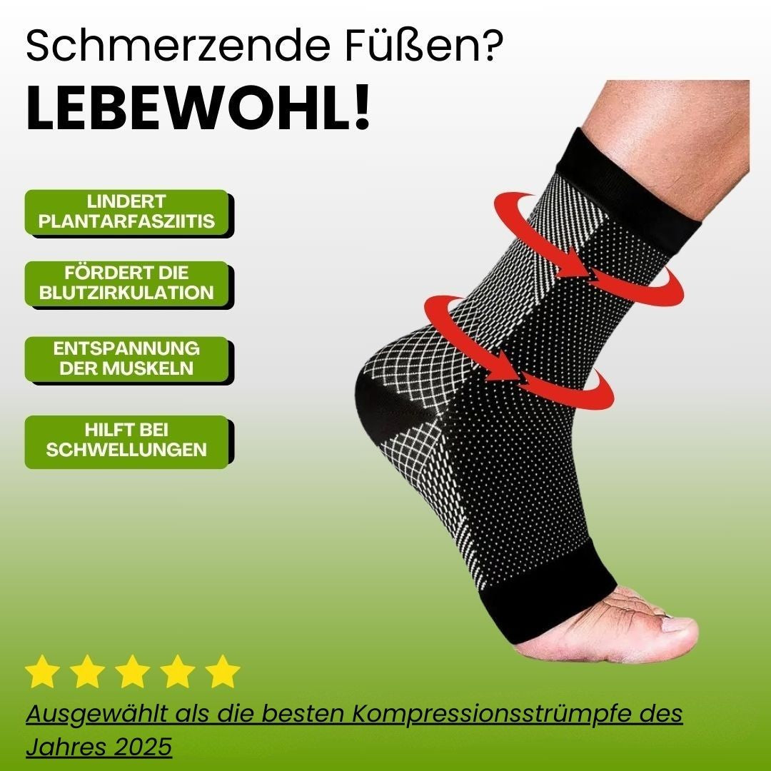 Kompressionsstrümpfe für Füße | Kompressionssocken | Stützsocken | Virexon