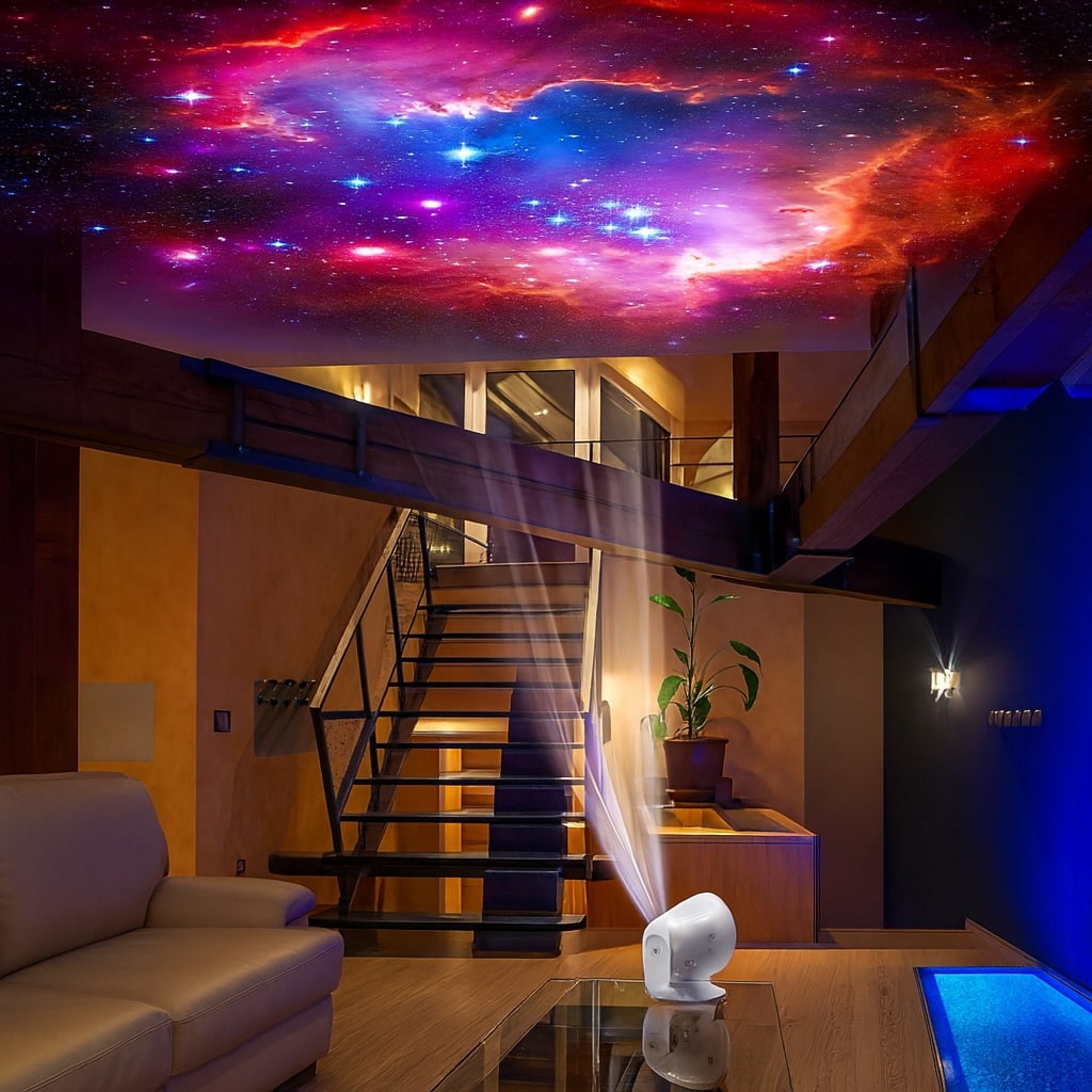 Sternenhimmel Projektor | Sternenprojektor für beruhigendes Sternenlicht zuhause | KosmoLicht