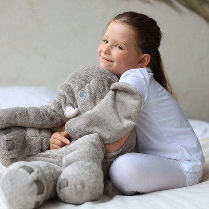 Kuscheltier für Kinder und Babys | Plüschtier mit weichem Stoff | MiniElefant