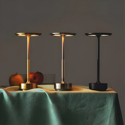 Lampe für Wohnzimmer | kabellose Tischlampe | Tischleuchte mit Akku | LumaViva