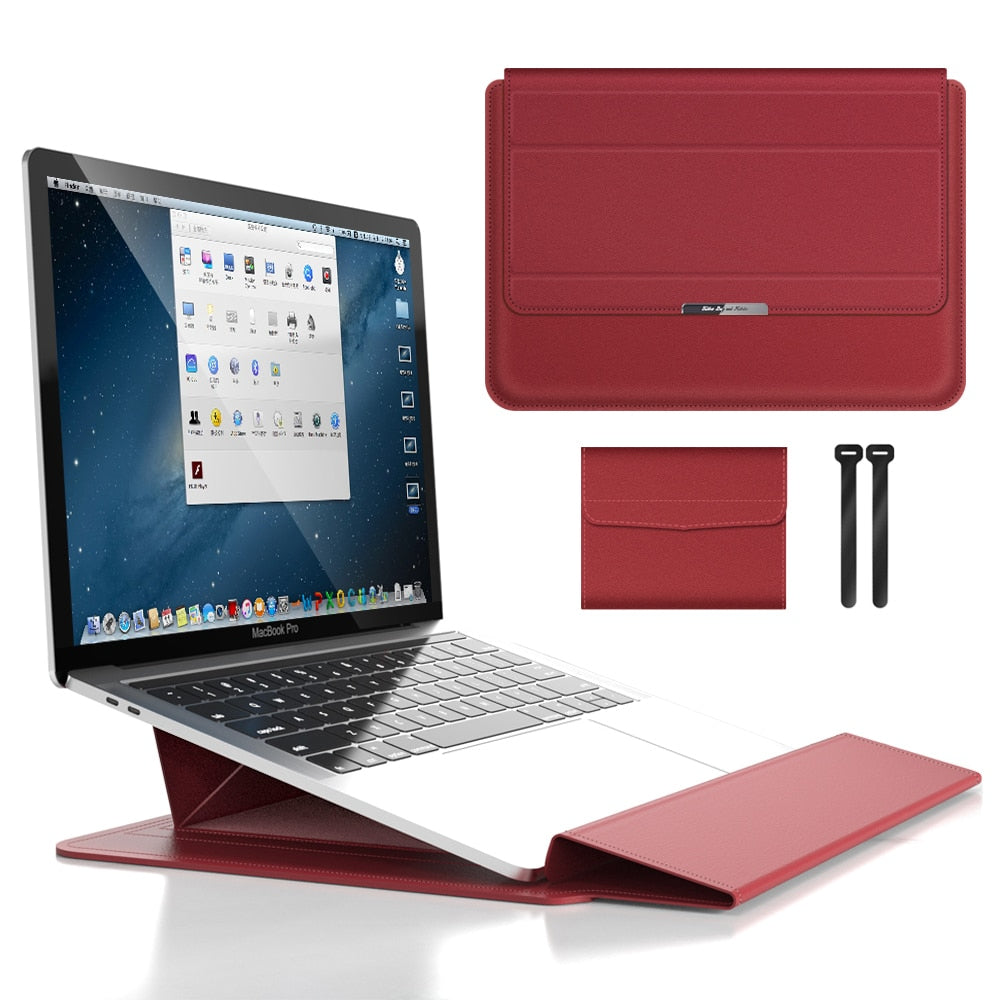 Laptoptasche & Laptopständer in 1 | Laptophülle & Halterung | Standtasche