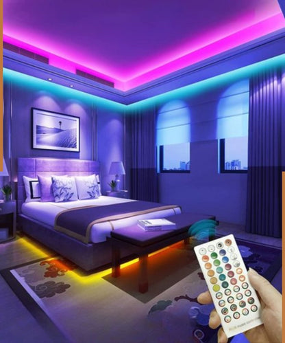 LED Streifen 15 Meter | LED Strip mit App & Fernbedienung | LED Beleuchtung | StreifLux