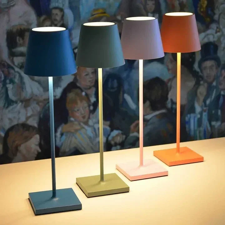 Kabellose Tischlampe | Tischleuchte mit Akku | TischLicht