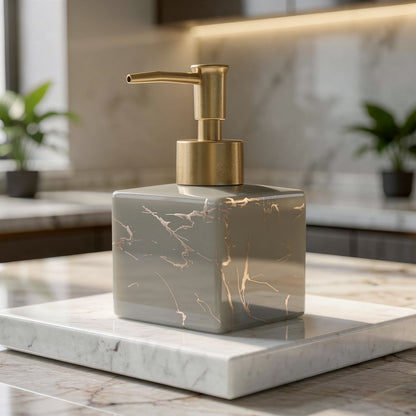 Marmor Seifenspender für Küche oder Badezimmer | Marmora