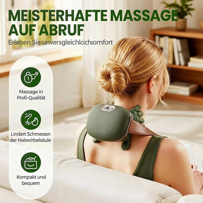 Massagegerät für Nacken & Schulter | Nackenmassage zuhause für geschmeidige Muskeln | Nackenia