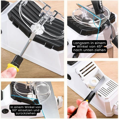 Messerschärfer | Einfaches Messer Schärfen | Elektrischer Messerschleifer | Scheidkraft