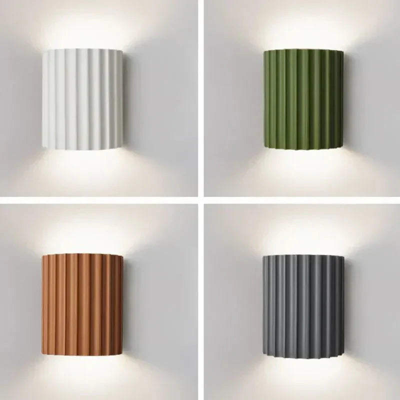 Moderne Wandlampe | Wandleuchte für innen | LED Wandlichter für Wohnzimmer | Veluna