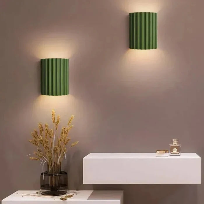Moderne Wandlampe | Wandleuchte für innen | LED Wandlichter für Wohnzimmer | Veluna