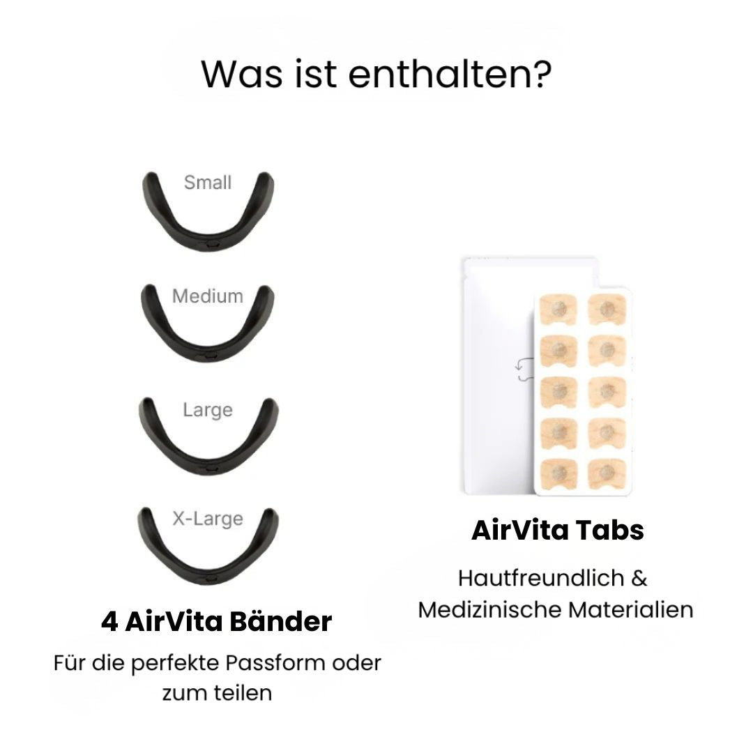 Nasenstrips für Sport, Schnarchen und mehr | Nasenpflaster | AirVita