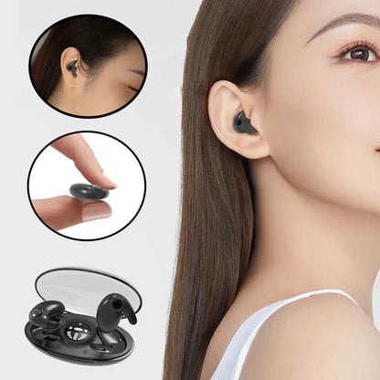 Ohrstöpsel für Schlaf und Alltag | Ultraflache Bluetooth Kopfhörer | Schlafkopfhörer | TraumBuds
