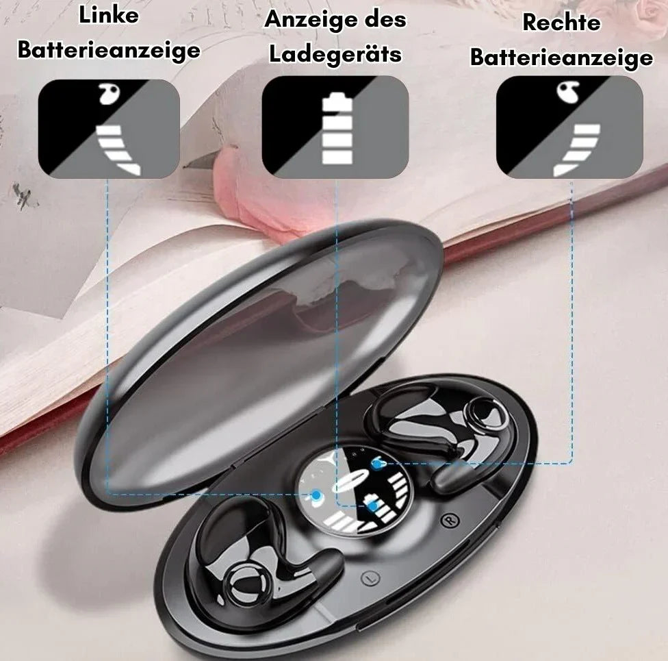 Ohrstöpsel für Schlaf und Alltag | Ultraflache Bluetooth Kopfhörer | Schlafkopfhörer | TraumBuds