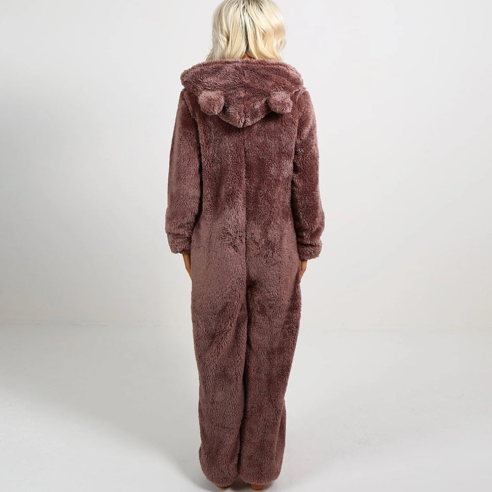 Onesie Jumpsuit für Damen | Fleece Overalls | Schmusi