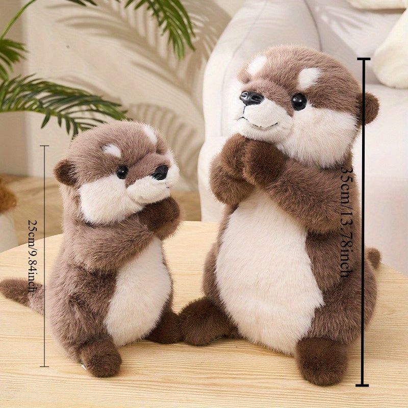 Otter Kuscheltier | Süßes Kuscheltier gegen Stress | Plüschtier für Kinder und Babys | CutiOtter
