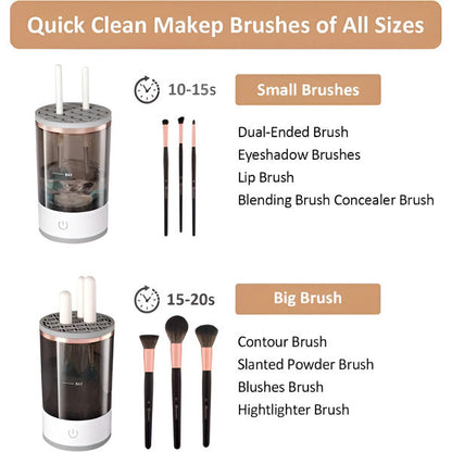 Pinselreiniger | Make Up Pinsel Reinigen | Elektrischer Pinselreiniger | PinselClean