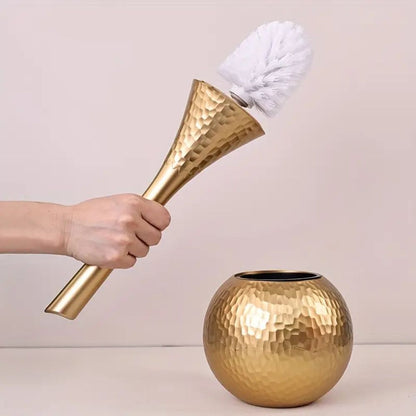 Premium Klobürste | Toilettenbürste mit Halter | Toiluxe