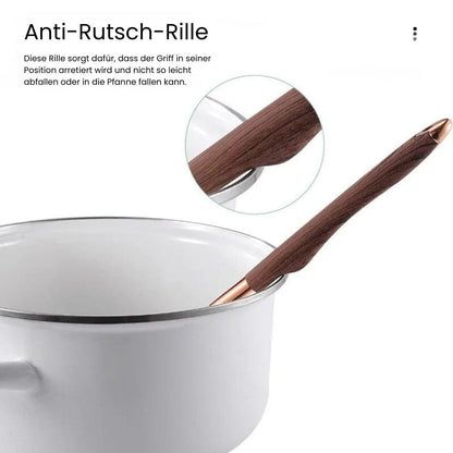 Premium Küchenhelfer Set | Küchenutensilien Set aus Silikon | Kochbesteck 10 Stück | Culinora