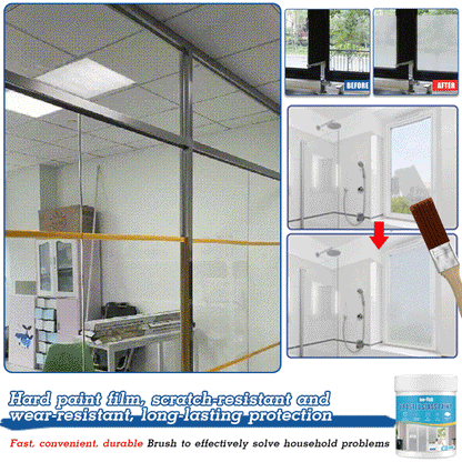 Sichtschutz für Glas | Milchglasfarbe | PrivatGlas
