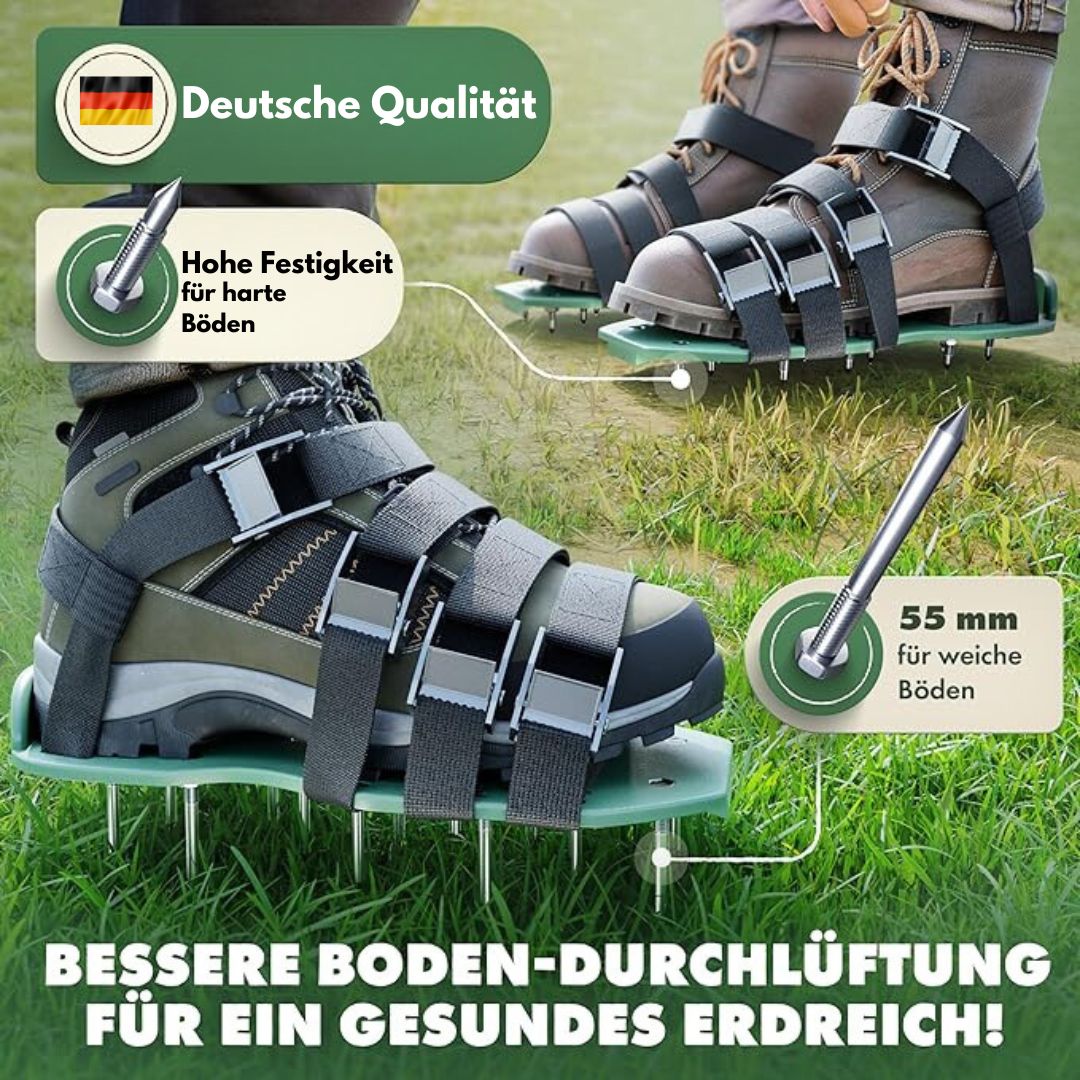 Rasenlüfter Schuhe | Rasen Aerifizierer Schuhe | Grüntritt