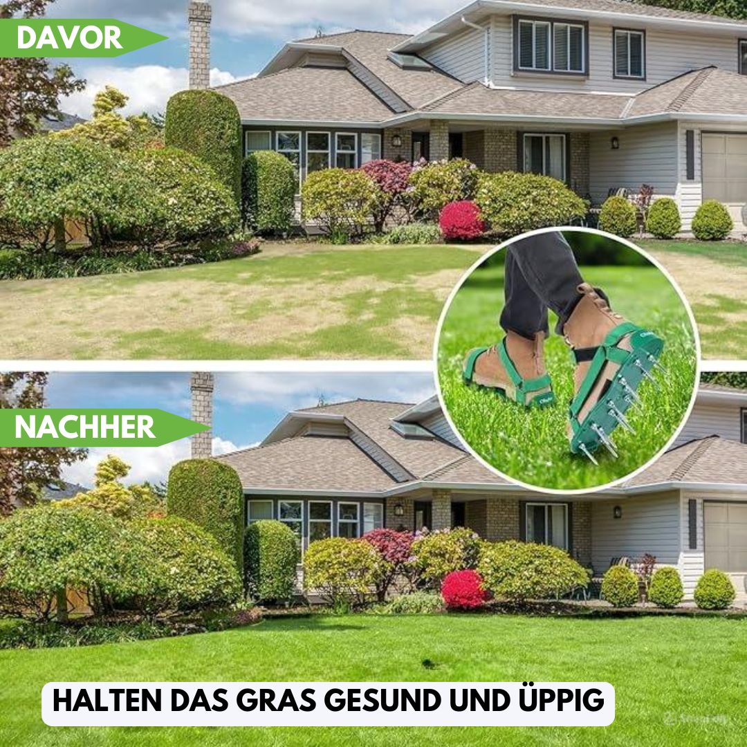 Rasenlüfter Schuhe | Rasen Aerifizierer Schuhe | Grüntritt