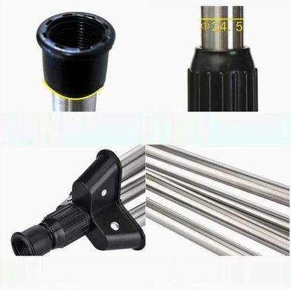 Rasensprenger mit Stativ | 360° Sprinkler | Gartenspritze | AquaVento