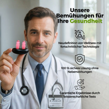 Rotlicht Nasengerät | Lichttherapie Nase | Nasentherapie Gerät | Nasoria