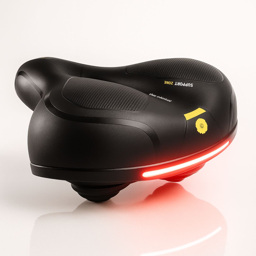 Fahrradsattel Herren & Damen | Bequemer Fahrradsattel mit Federung | SattelPro